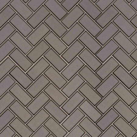 Msi Champagne Bevel Herringbone 13.86 In. X 11.08 In. X 8 Mm Glass Mesh-Mounted Mosaic Tile, 10PK ZOR-MD-0176
